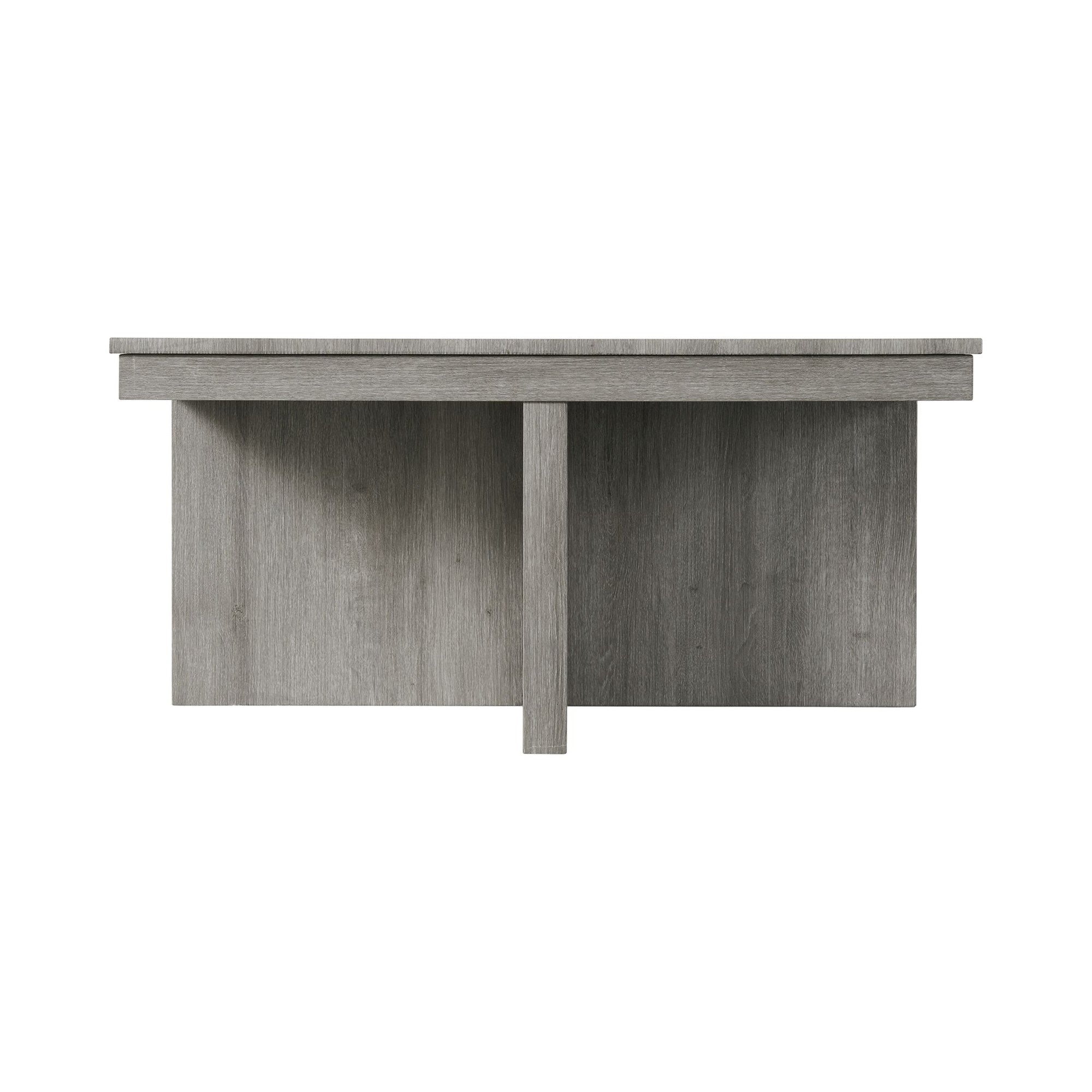 Uster Coffee Table w/Four Storage Stools Grey