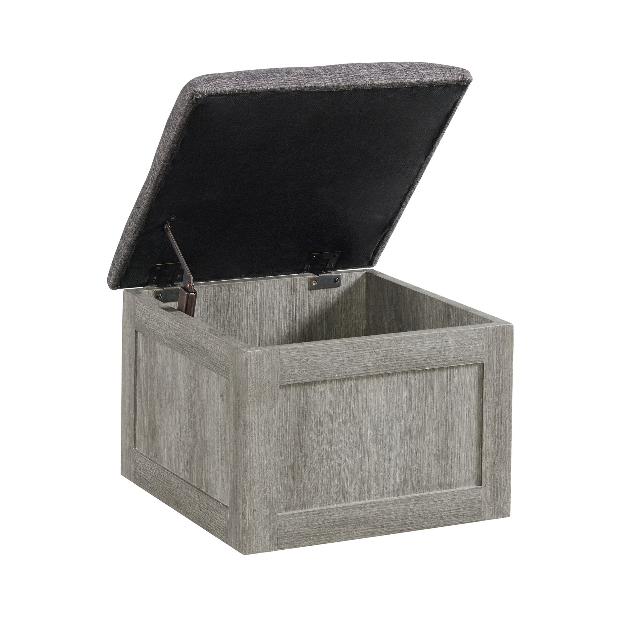 Uster Coffee Table w/Four Storage Stools Grey