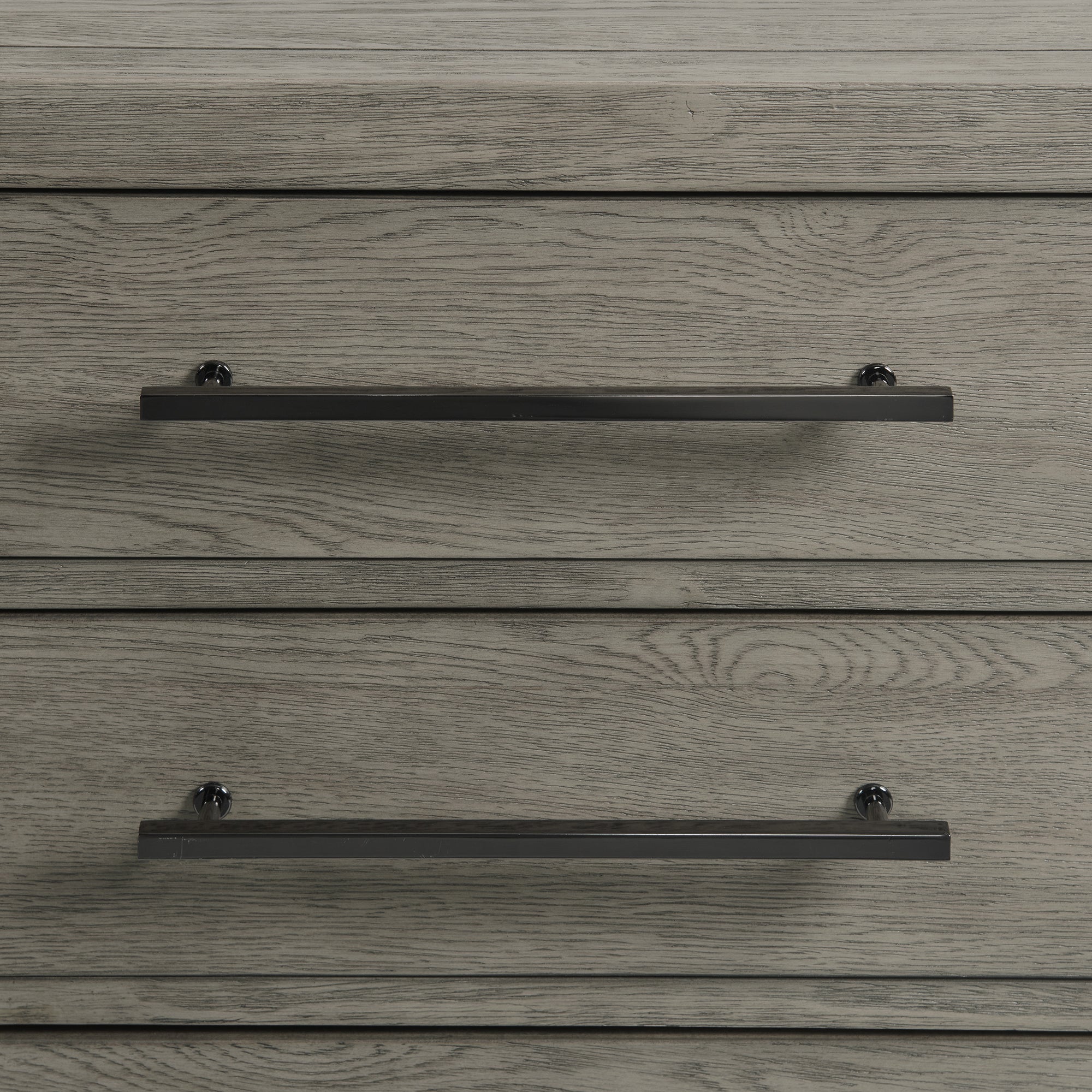Versailles Contemporary 3-Drawer Nightstand In Grey