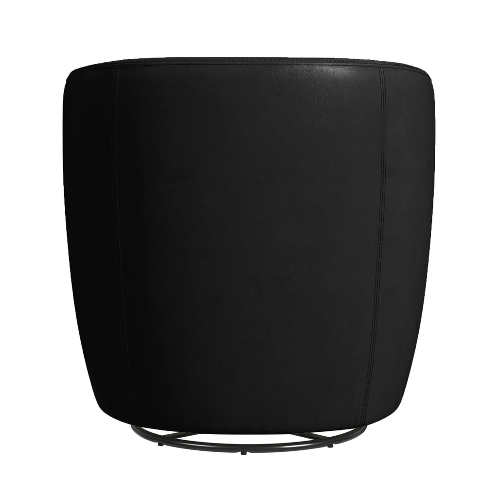 Vito Swivel Chair In Pebble Black
