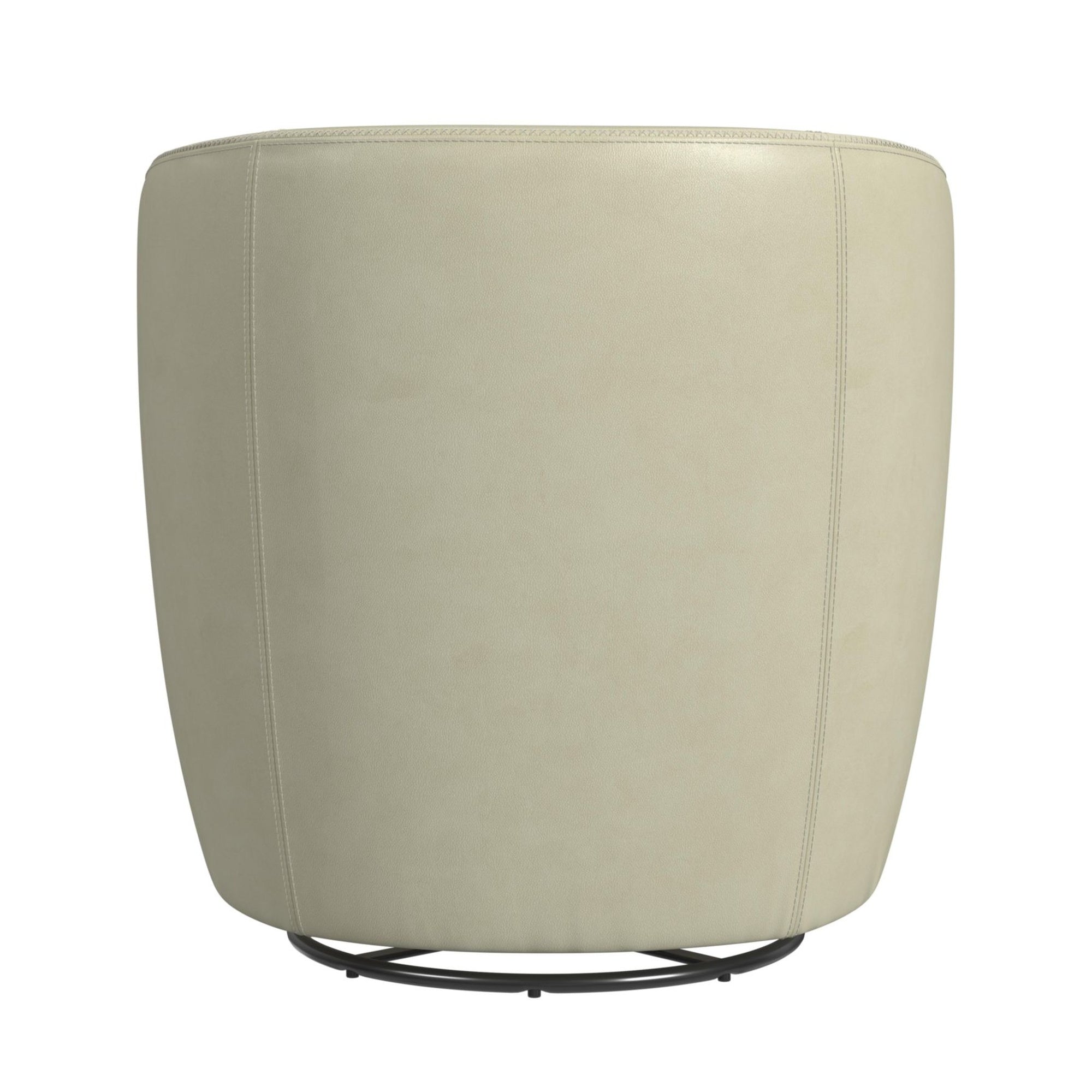 Vito Swivel Chair In Pebble Cream