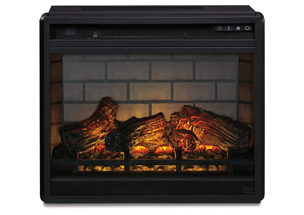 Trinell 3-Piece Entertainment Center with Electric Fireplace