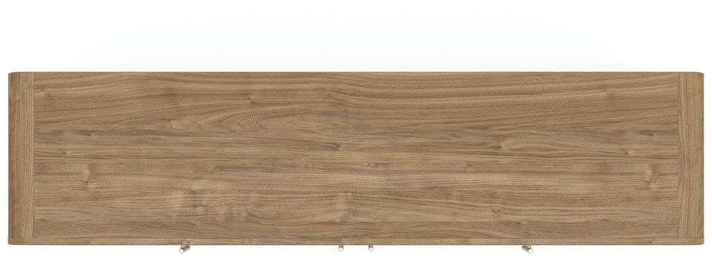 Dovander 63" TV Stand in Brown, top view