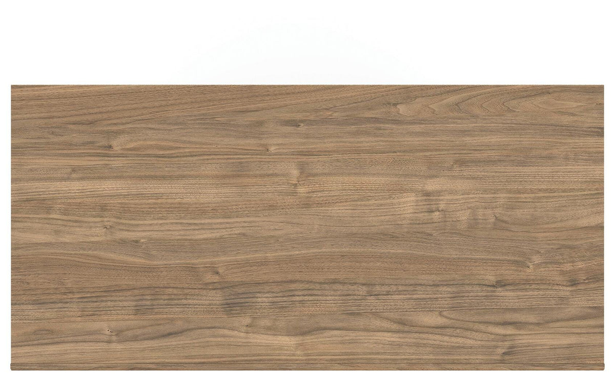 Dovander Hall Tree with Storage Bench in Brown, top view