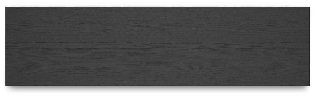 Cayberry 60" TV Stand with Electric Fireplace in Black, top view