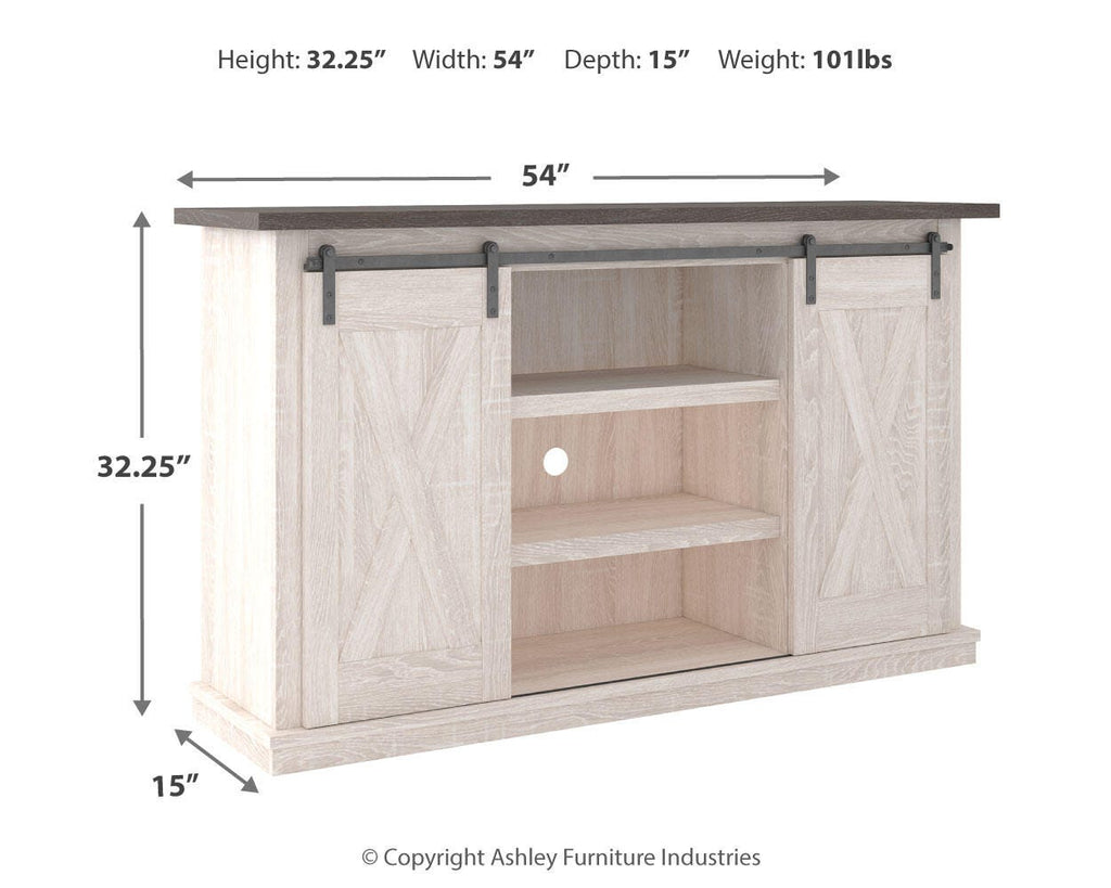 Dorrinson 54" TV Stand in Two-tone, alternate view 4