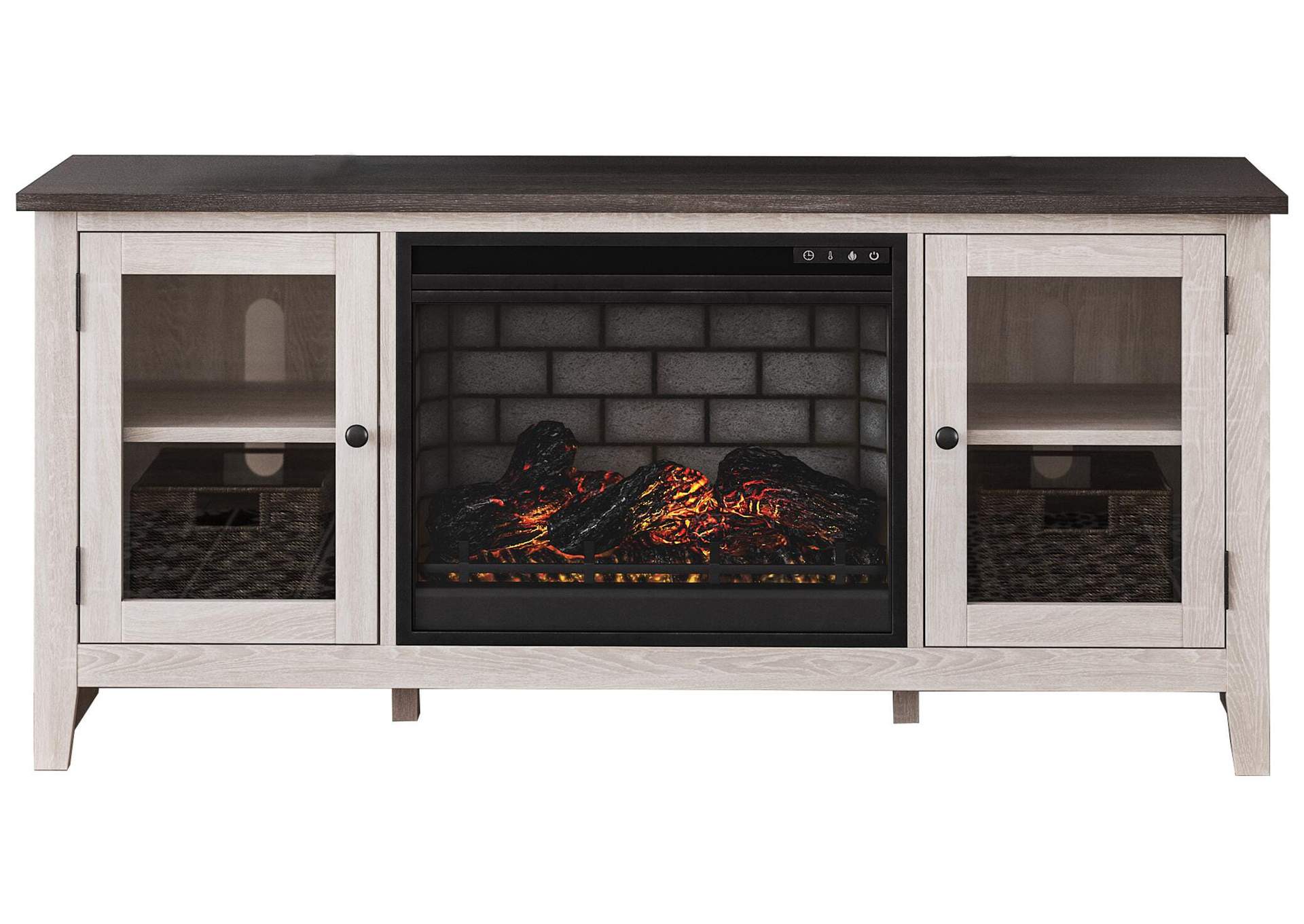 Dorrinson 60" TV Stand with Electric Fireplace