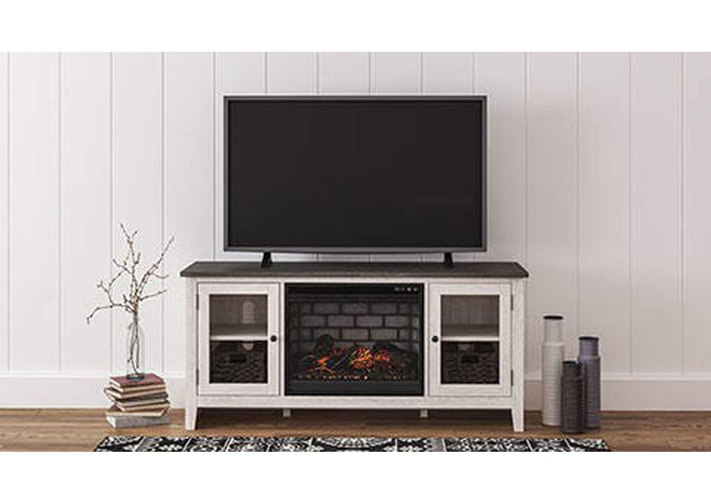 Dorrinson 60" TV Stand with Electric Fireplace