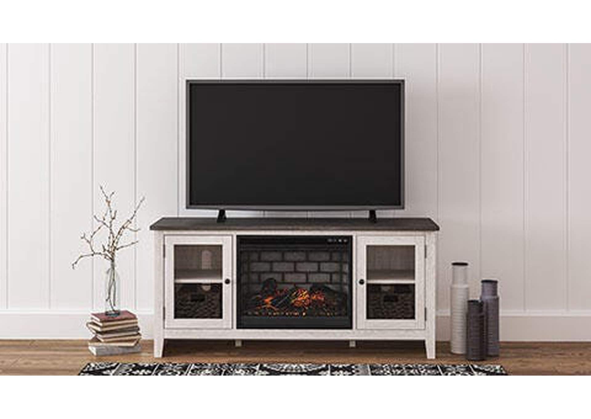 Dorrinson 60" TV Stand with Electric Fireplace
