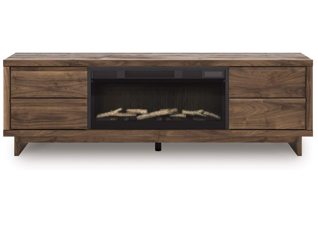 Zadilyn 72" TV Stand with Electric Fireplace