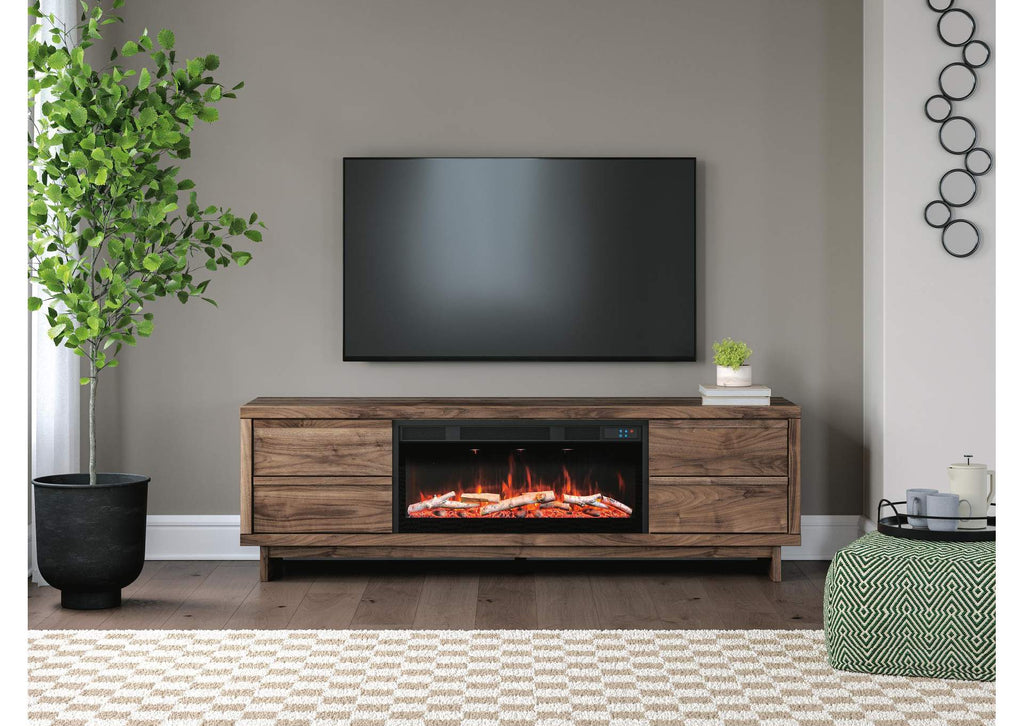 Zadilyn 72" TV Stand with Electric Fireplace