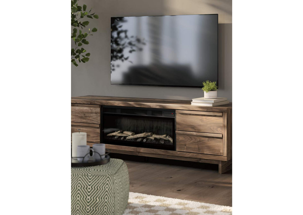Zadilyn 72" TV Stand with Electric Fireplace