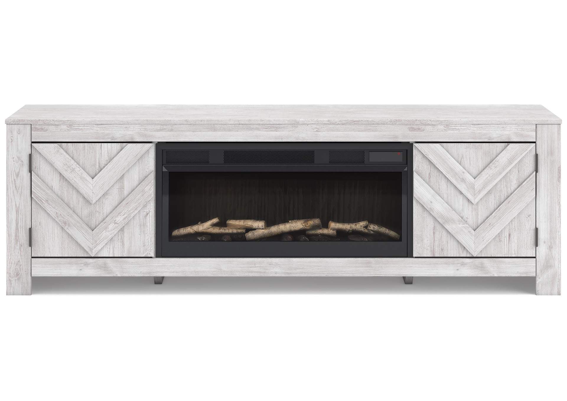 Cayboni 71" TV Stand with Electric Fireplace