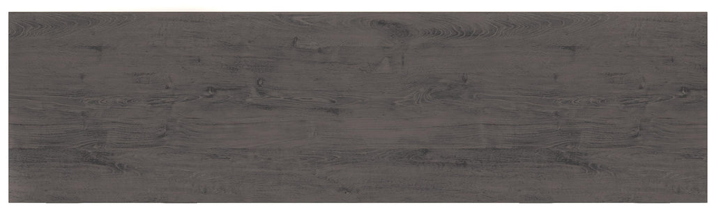 Cayboni 71" TV Stand in Black, top view
