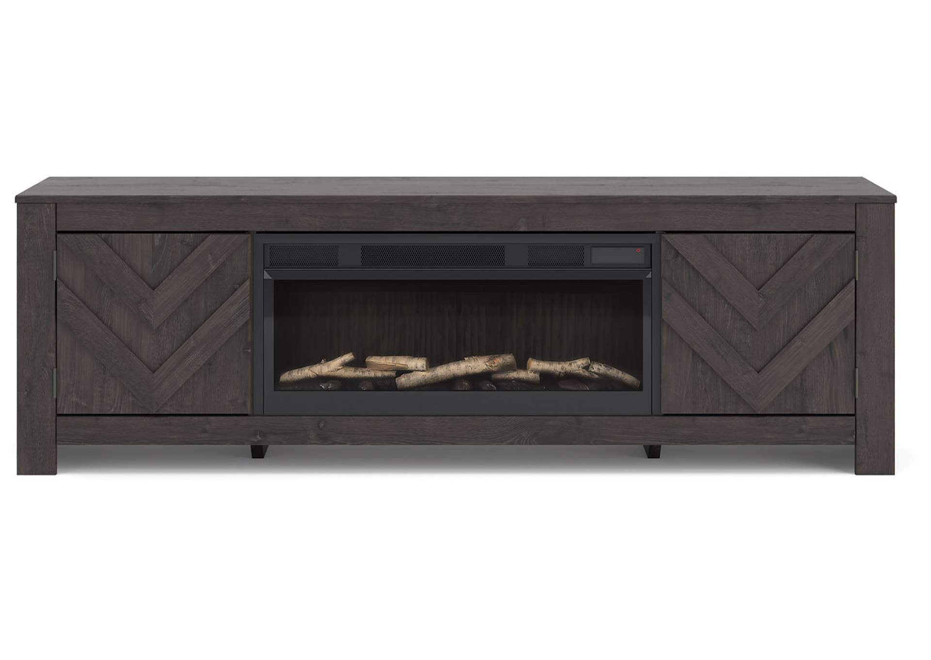 Cayboni 71" TV Stand with Electric Fireplace