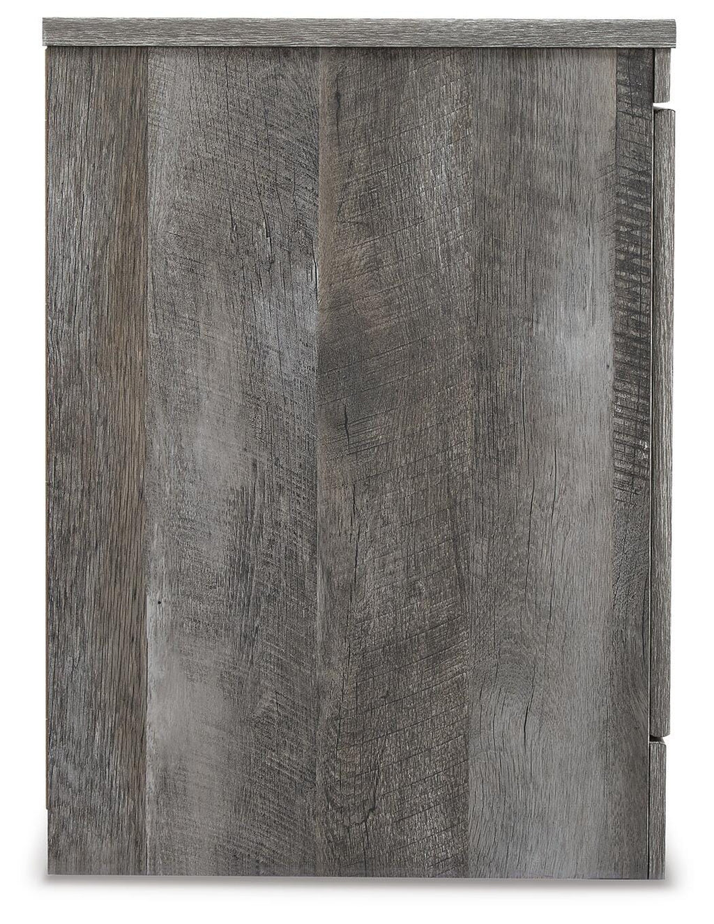 Wynnlow 63" TV Stand in Gray, side view