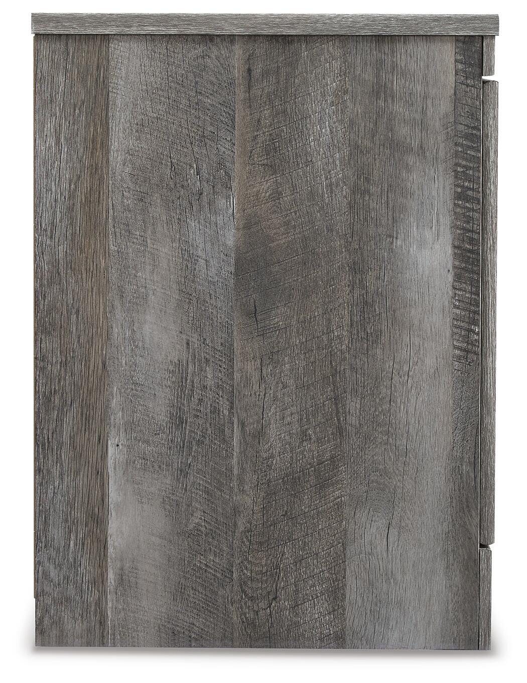 Wynnlow 63" TV Stand in Gray, side view