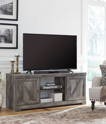 Wynnlow 63" TV Stand in Gray