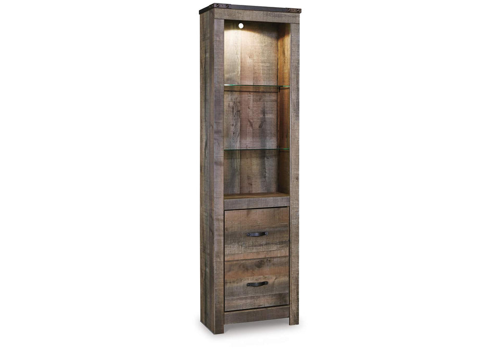 Trinell 4-Piece Entertainment Center with Electric Fireplace