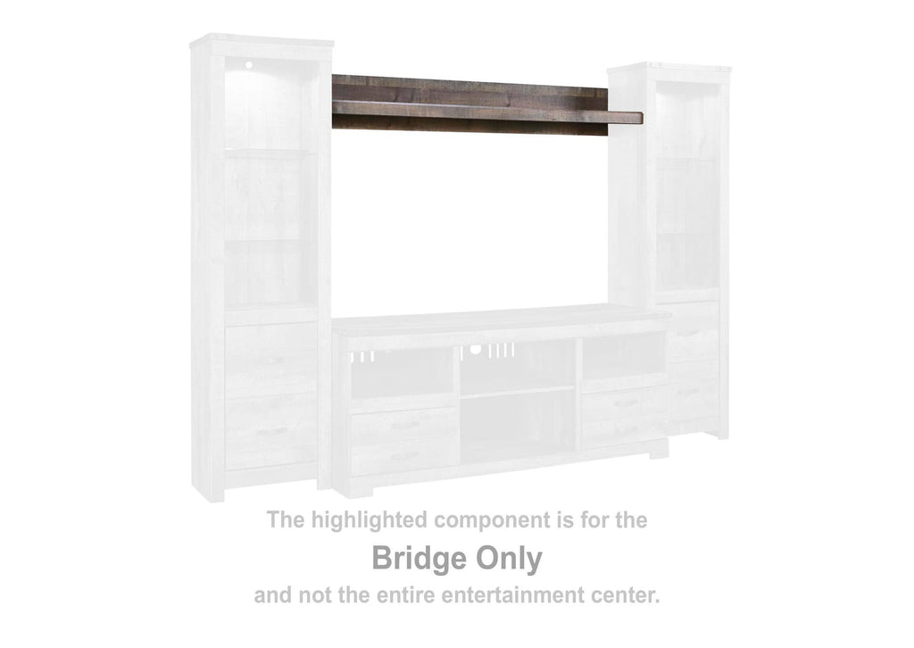 Trinell 4-Piece Entertainment Center with Electric Fireplace