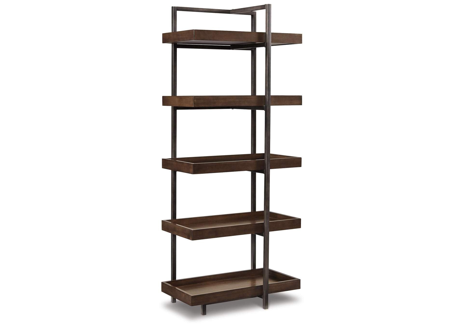 Starmore 3-Piece Wall Unit with Electric Fireplace angled view