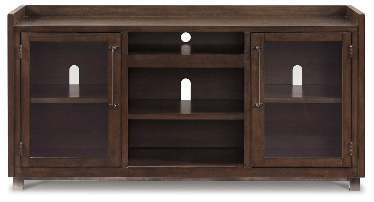 Starmore 70" TV Stand in Brown, front view