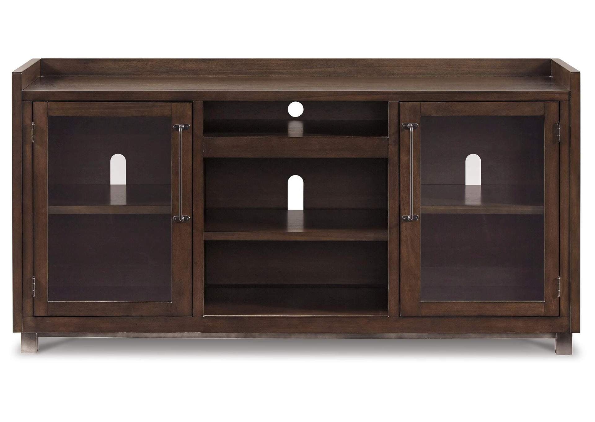Starmore 70" TV Stand with Electric Fireplace front view