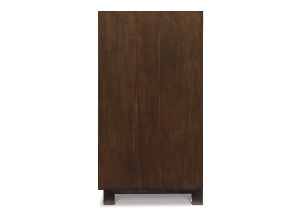 Starmore 70" TV Stand with Electric Fireplace side view