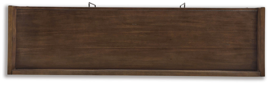 Starmore 70" TV Stand in Brown, top view