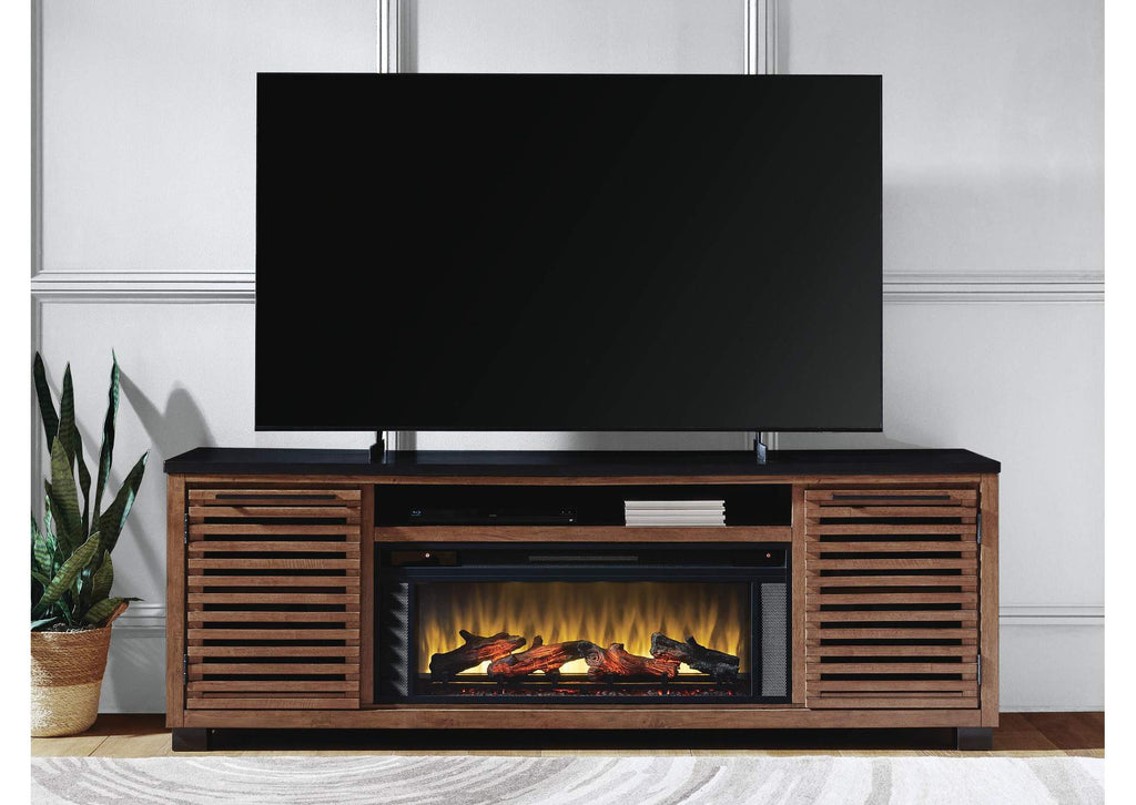 Kallari 84" TV Stand with Electric Fireplace