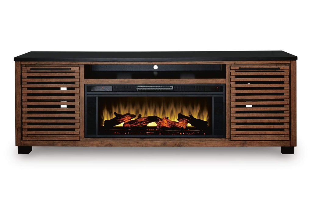 Kallari 84" TV Stand with Electric Fireplace