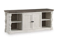 Havalance 67" TV Stand in Two-tone, closed view