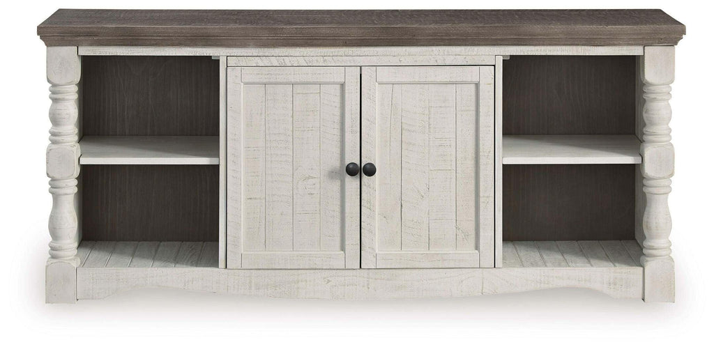 Havalance 67" TV Stand in Two-tone, front view