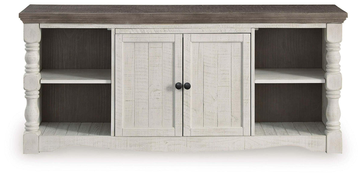 Havalance 67" TV Stand in Two-tone, front view