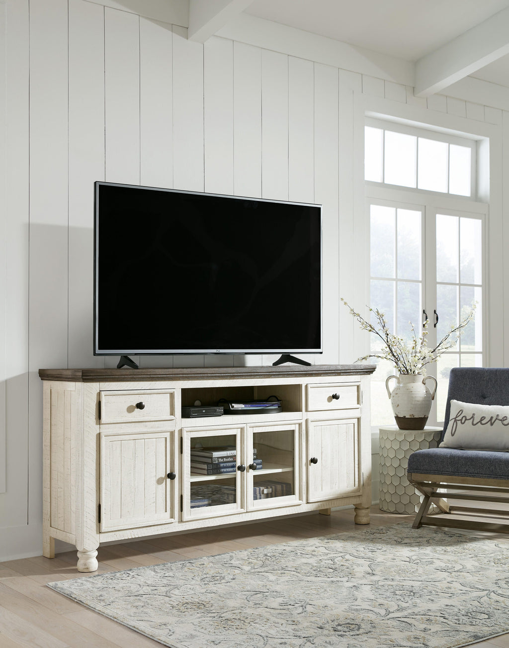 Havalance TV Stand in Two-tone, alternate view 3