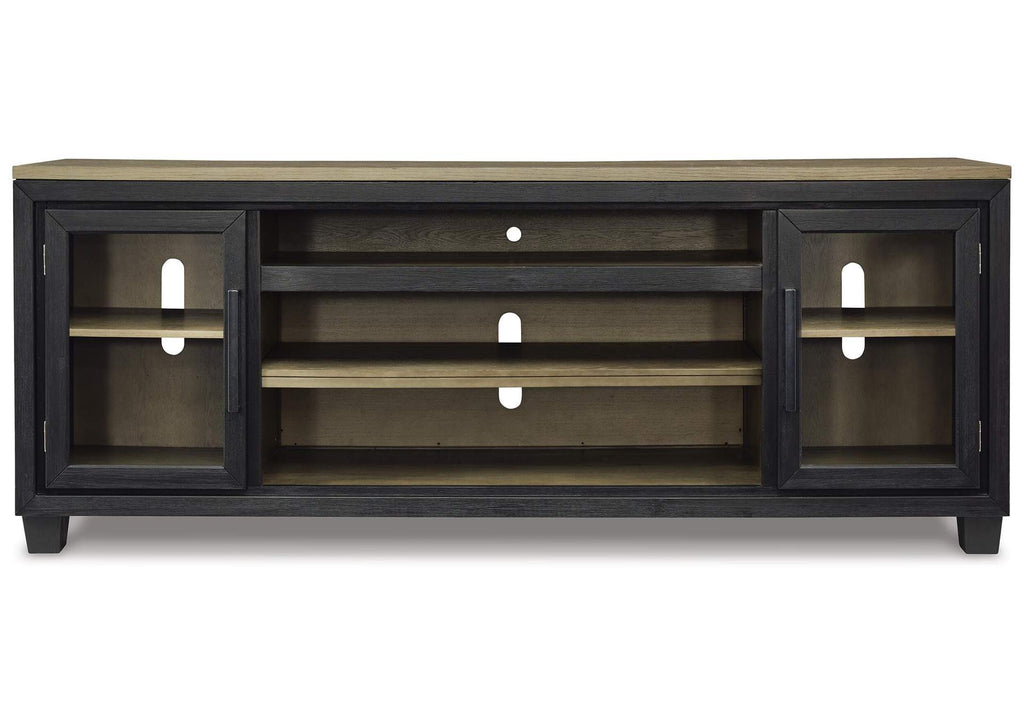 Foyland 83" TV Stand with Electric Fireplace