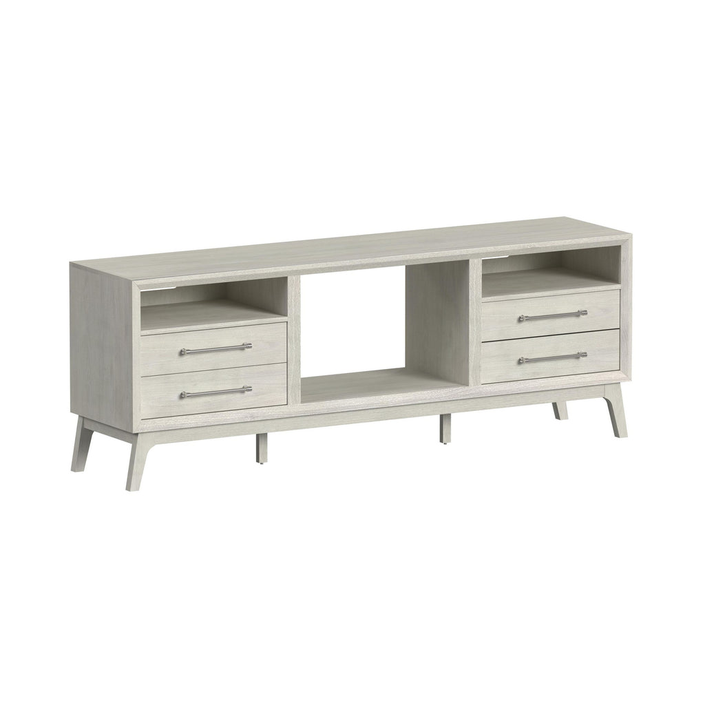 Westland 71" Tv Console Without Fireplace Insert In Almond