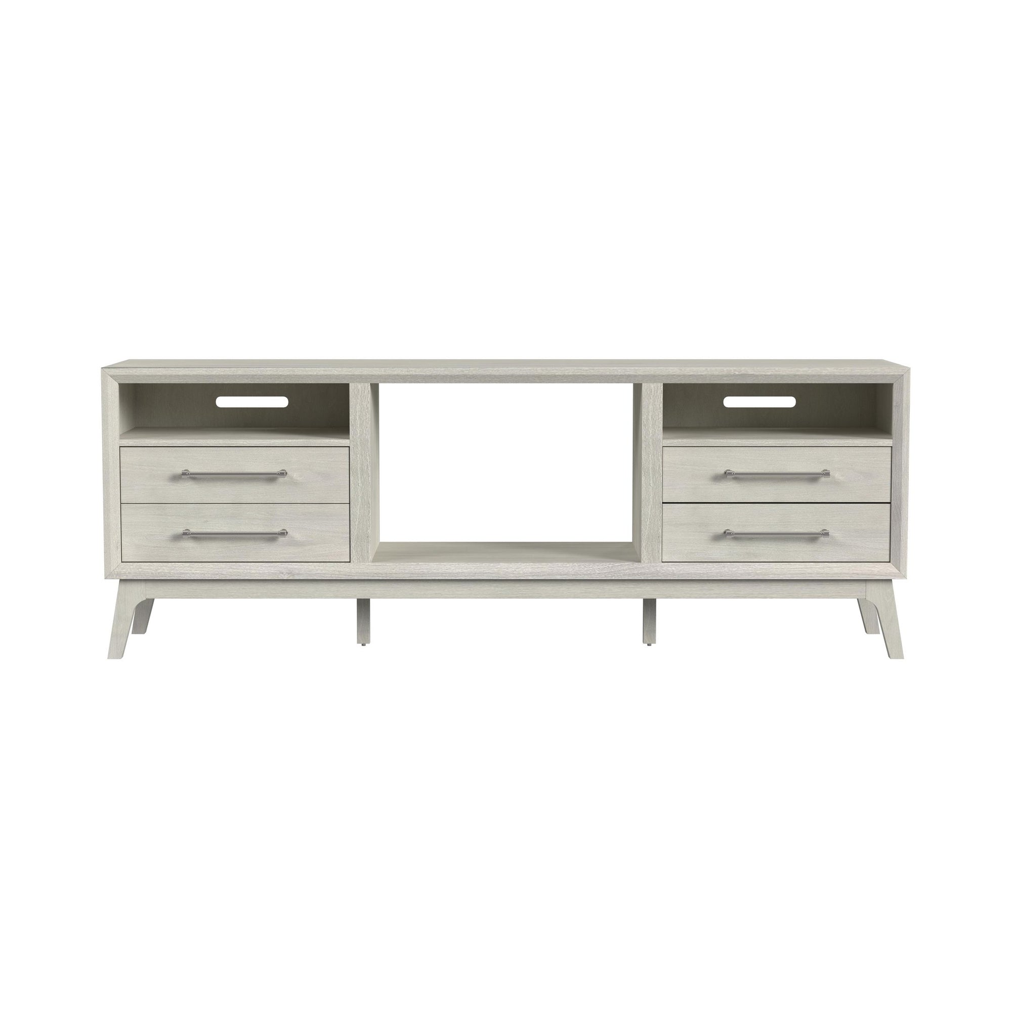 Westland 71" Tv Console Without Fireplace Insert In Almond
