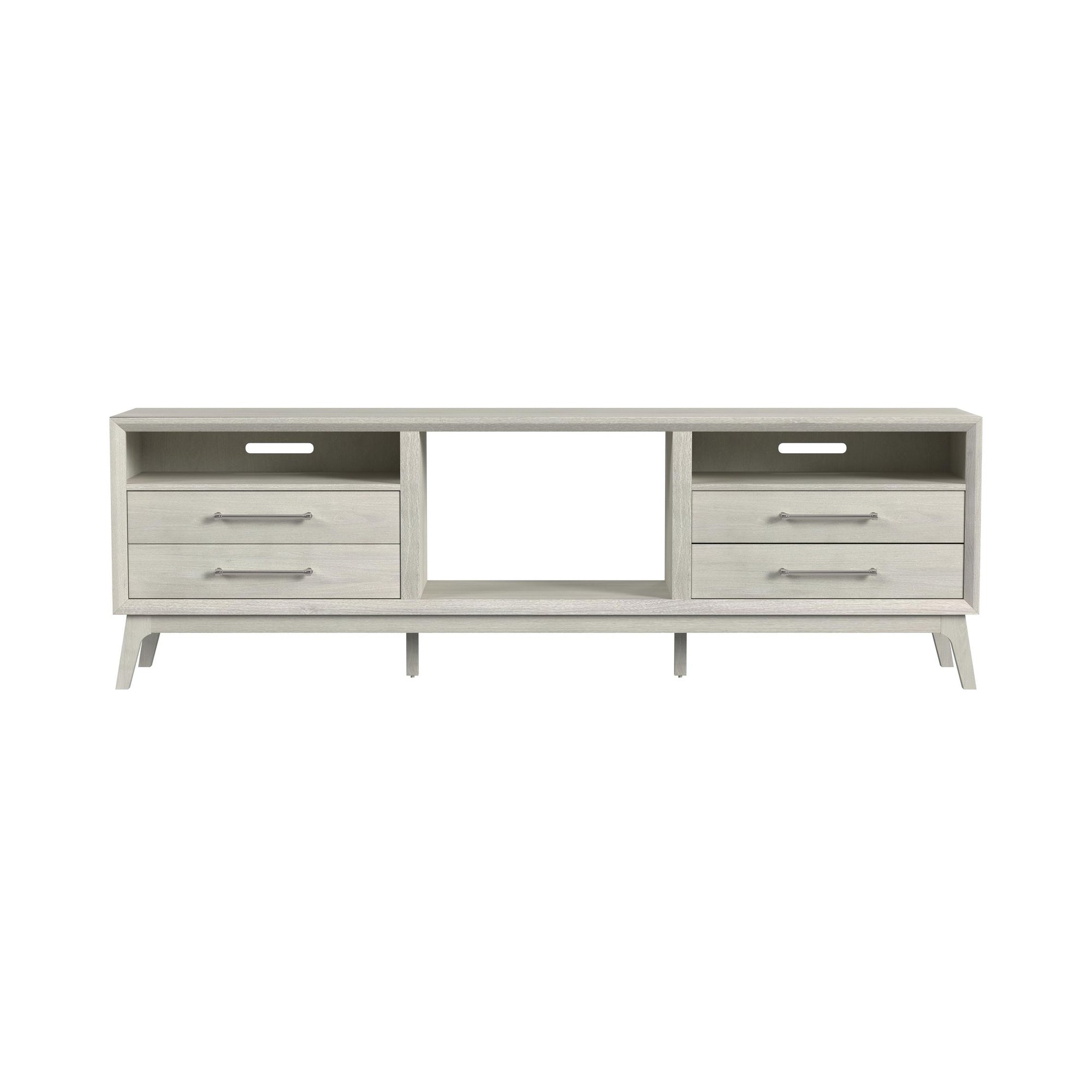 Westland 82" Tv Console Without Fireplace Insert In Almond