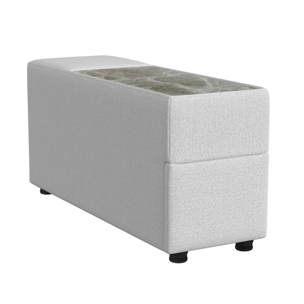 Zandara Modular Console With Speaker And Cooler - Olefin Beige