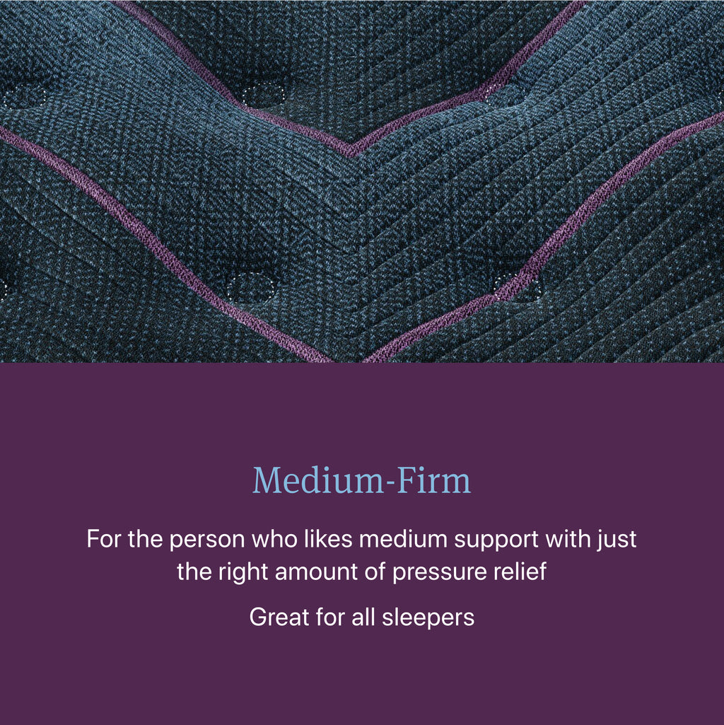 Beautyrest World Class Level Three Medium Firm Mattress - Queen