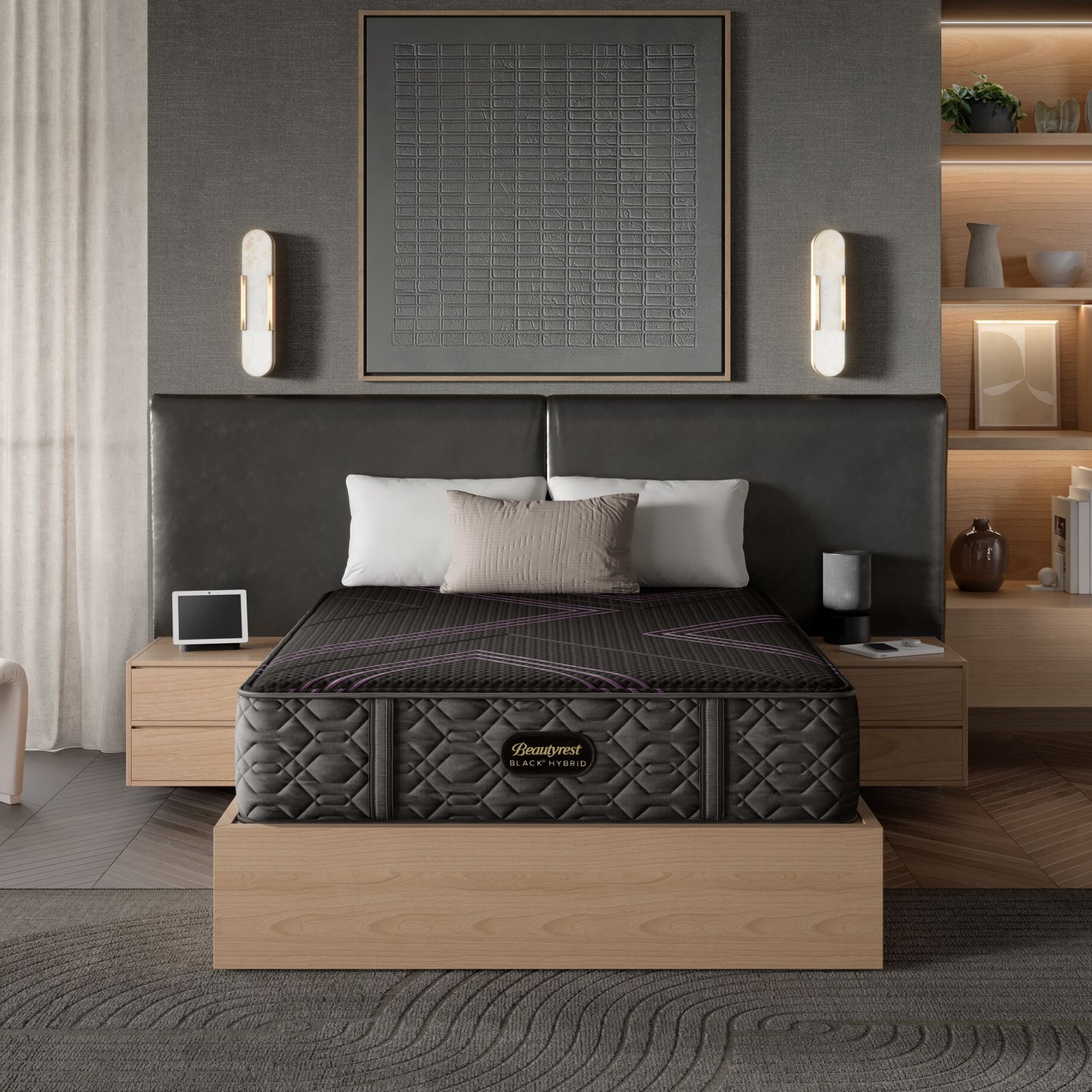 Beautyrest Black® Series Two 13.5" Hybrid Plush Mattress - California King