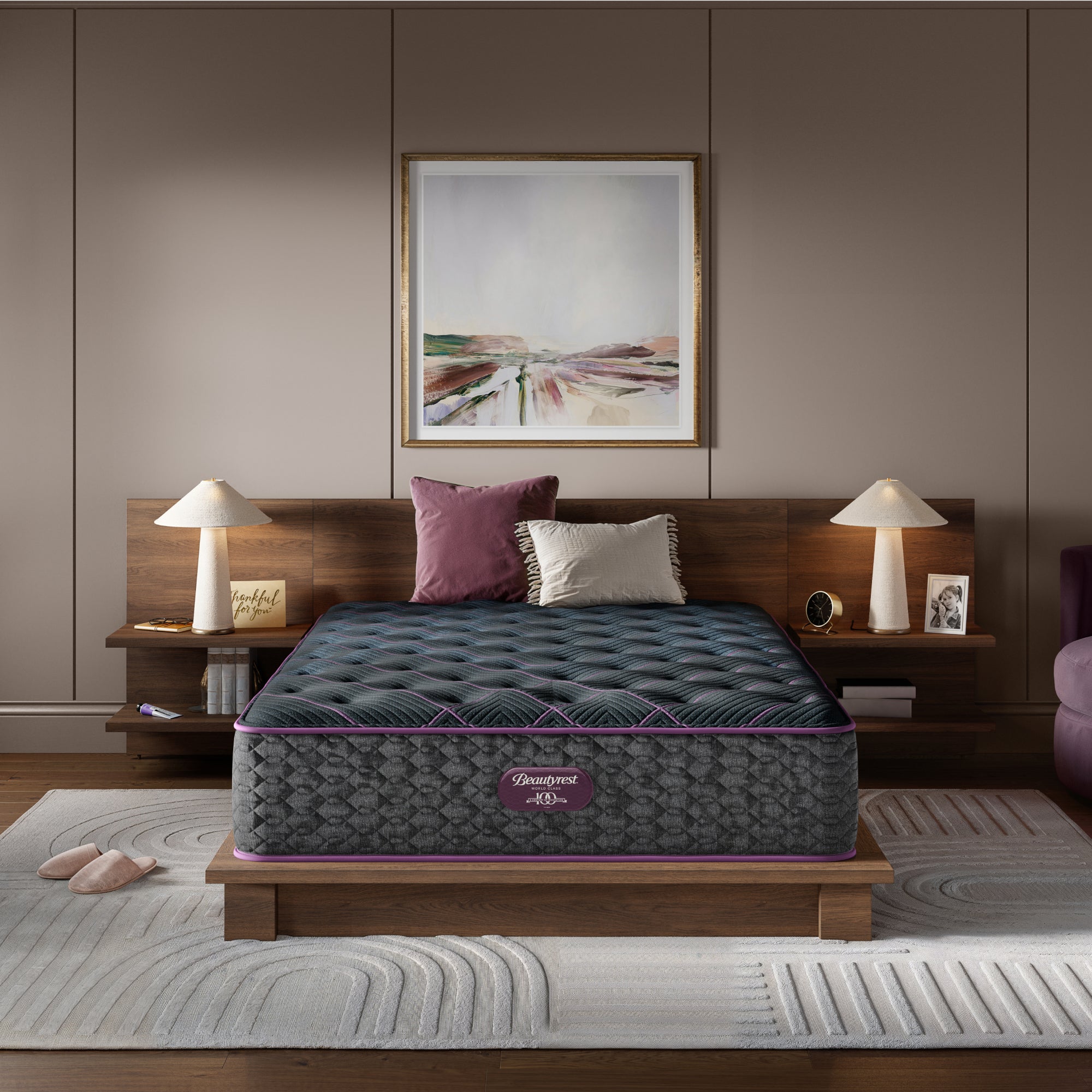Beautyrest World Class Level Three Plush Mattress - California King