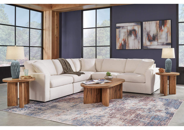 Modmax Oyster modular sectional in a living room