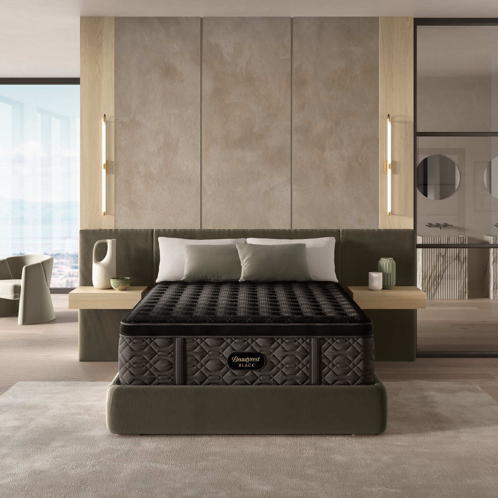 Beautyrest Black® Series Three 16.5" Firm Pillow Top Mattress - California King