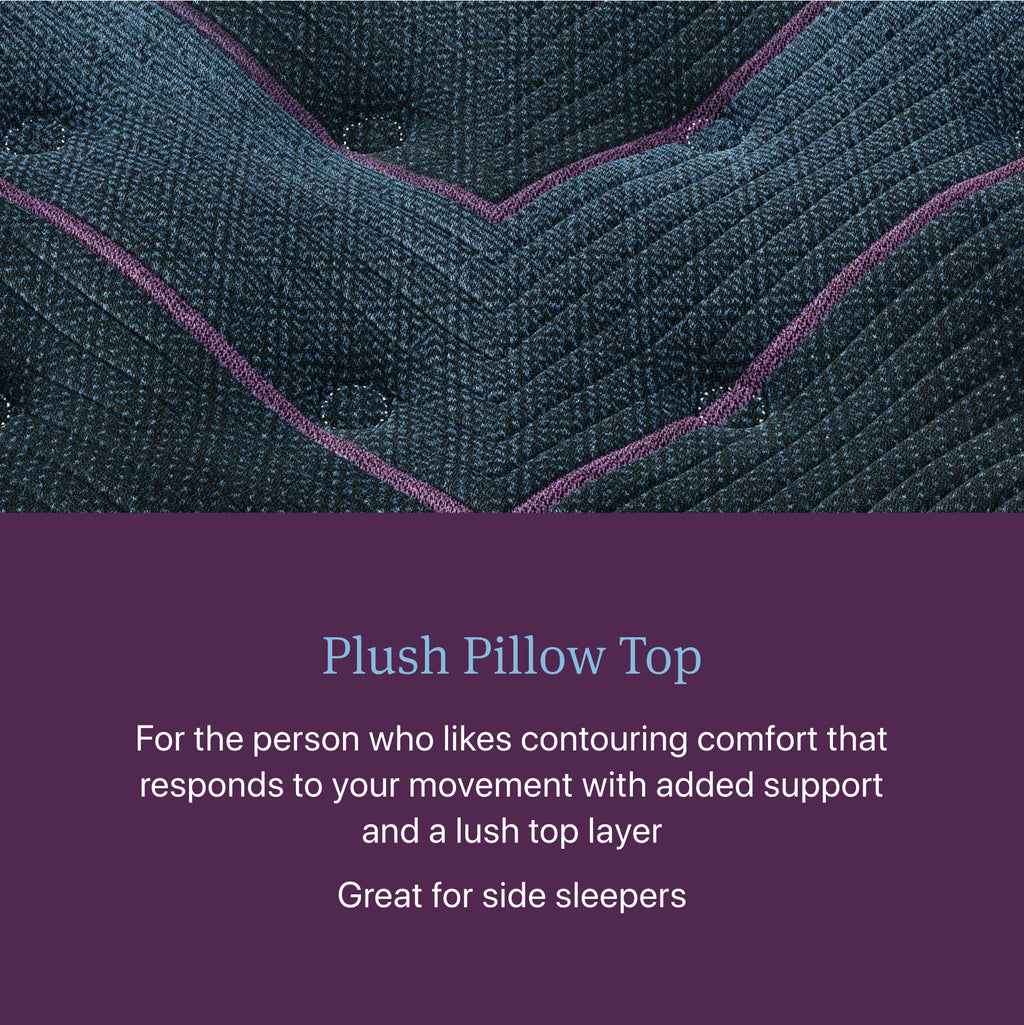 Beautyrest World Class Level Three Plush Pillow Top Mattress - Queen