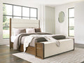 Ashley Marxmore King Upholstered Storage Bed