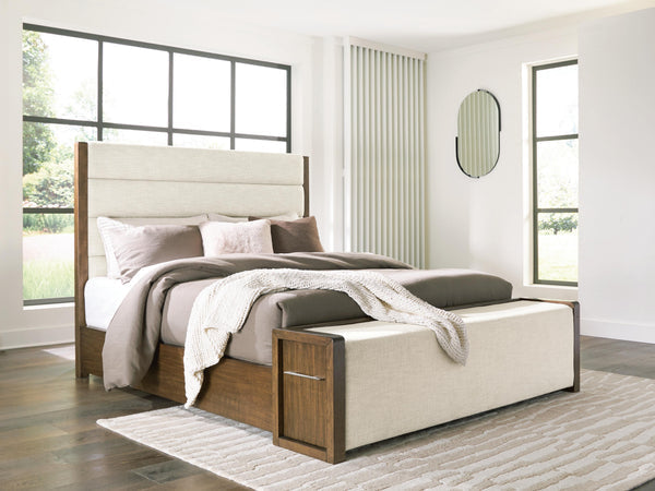 Ashley Marxmore King Upholstered Storage Bed