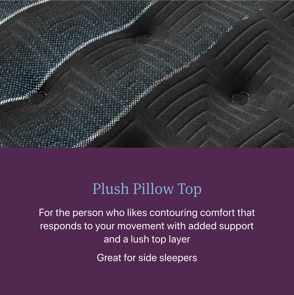 Beautyrest World Class Level Four Plush Pillow Top Mattress - Queen