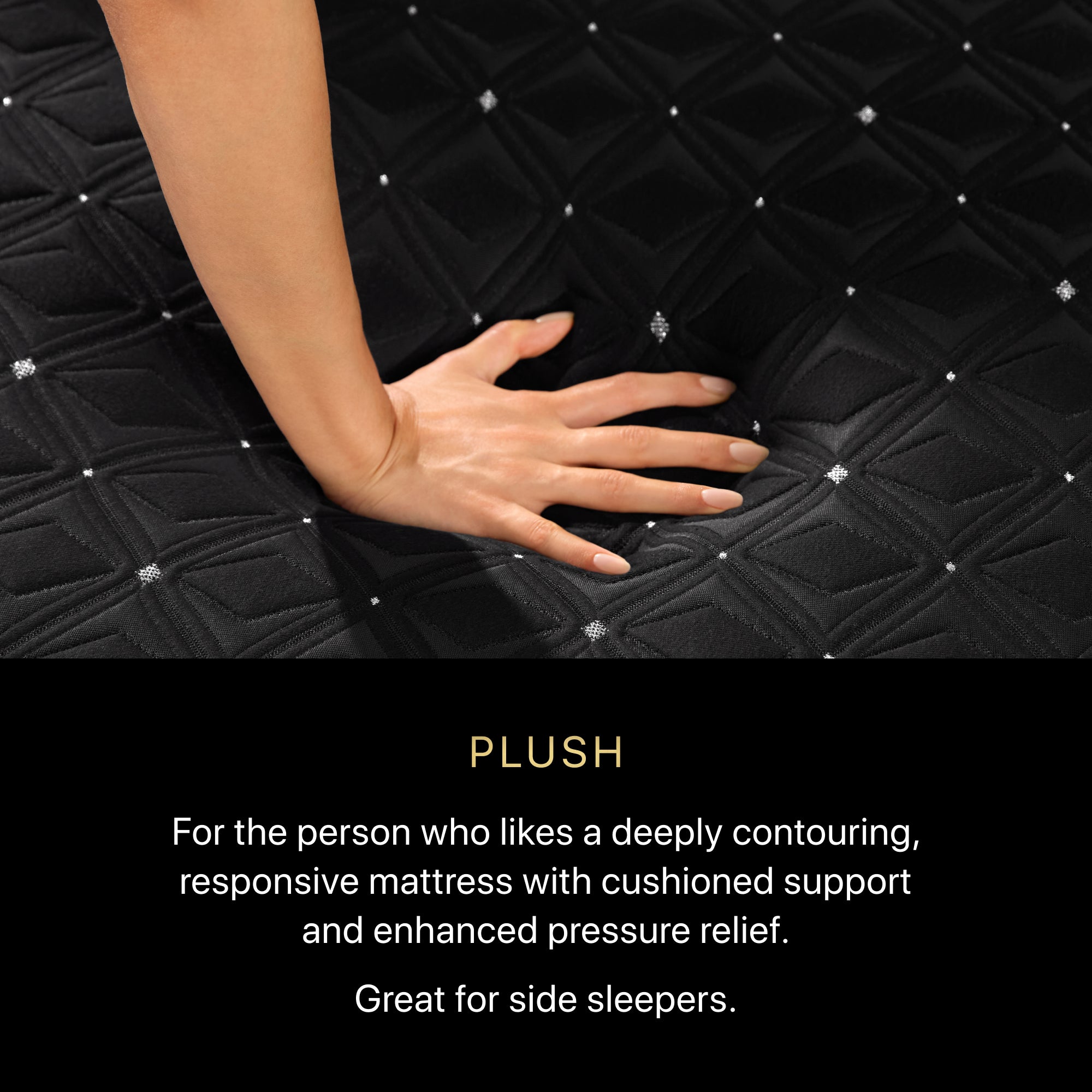 Beautyrest Black® Series Three 14.5" Hybrid Plush Mattress - King